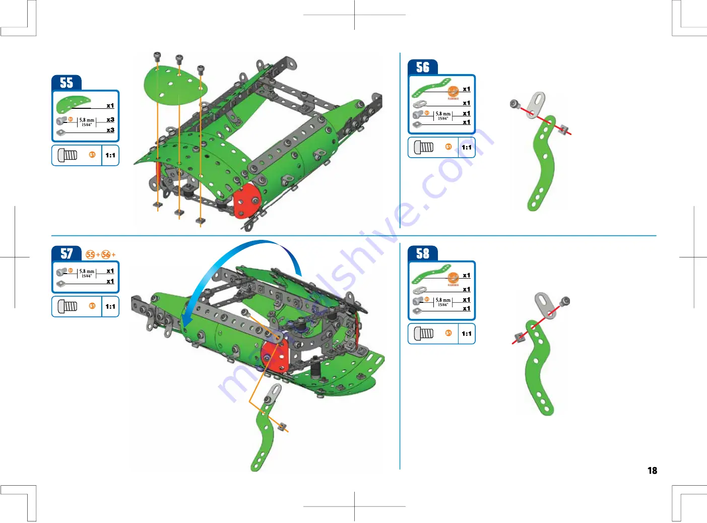 Spin Master MECCANO THUNDERBIRD 2 15309 Скачать руководство пользователя страница 18