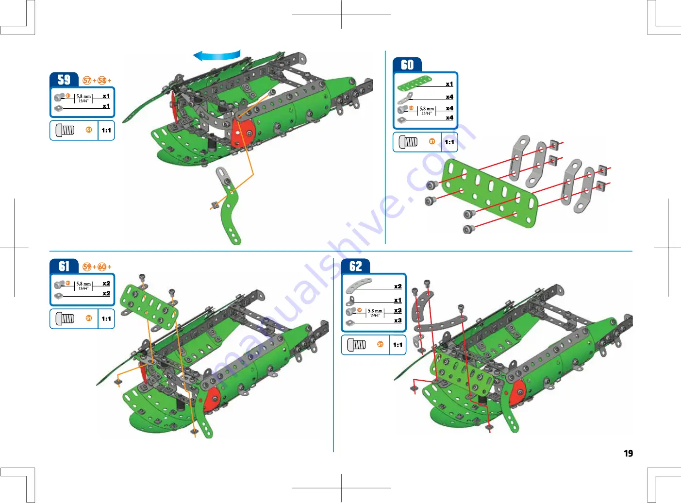 Spin Master MECCANO THUNDERBIRD 2 15309 Скачать руководство пользователя страница 19