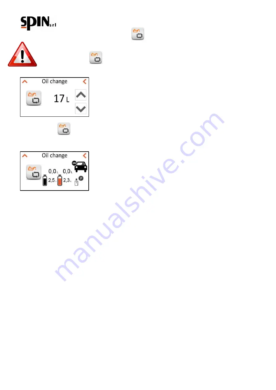 Spin ATF 4500 Manual For Use And Maintenance Download Page 22