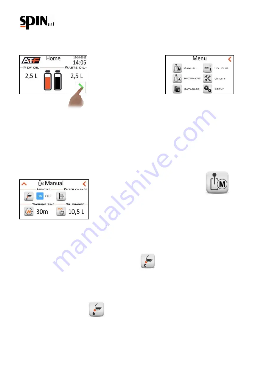 Spin ATF 4500 Manual For Use And Maintenance Download Page 45