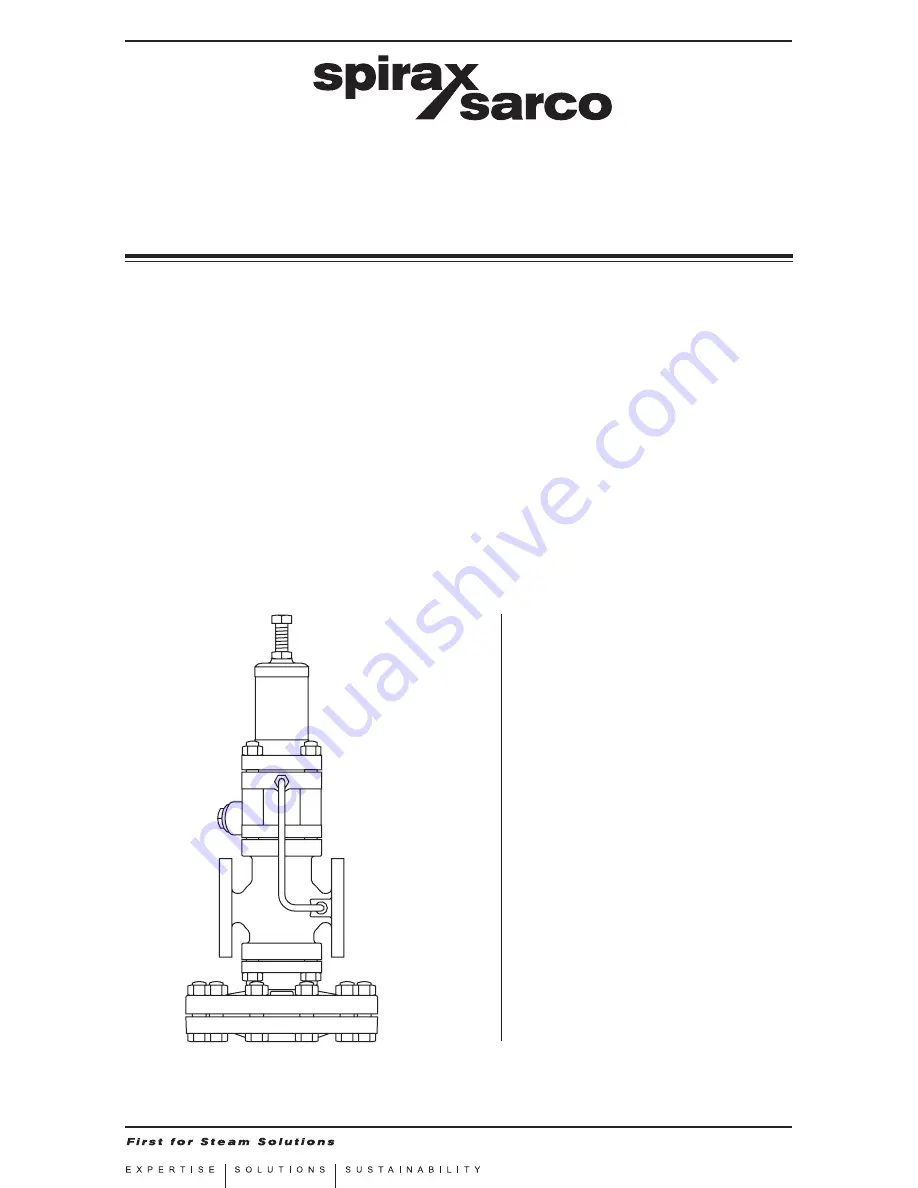 Spirax Sarco DP27 Installation And Maintenance Instructions Manual Download Page 1