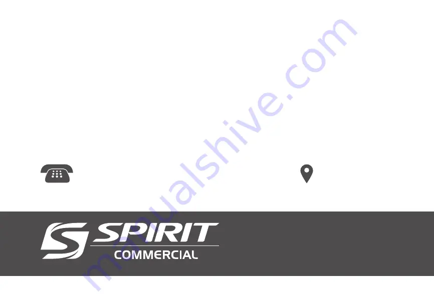 Spirit Commercial CRW800H2O Owner'S Manual Download Page 40