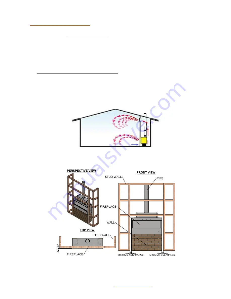 Spirit Fires FR920HE Technical Installation Manual Download Page 26