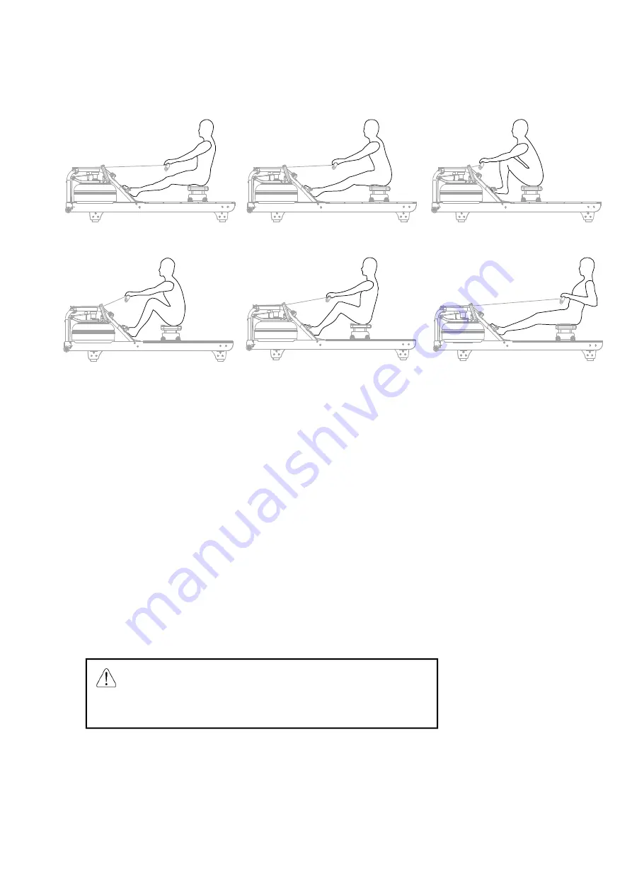 Spirit Fluid Rower 900 Series Owner'S Manual Download Page 33