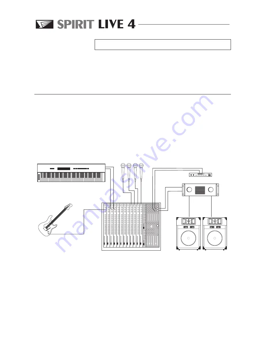 Spirit LIVE 4 User Manual Download Page 24