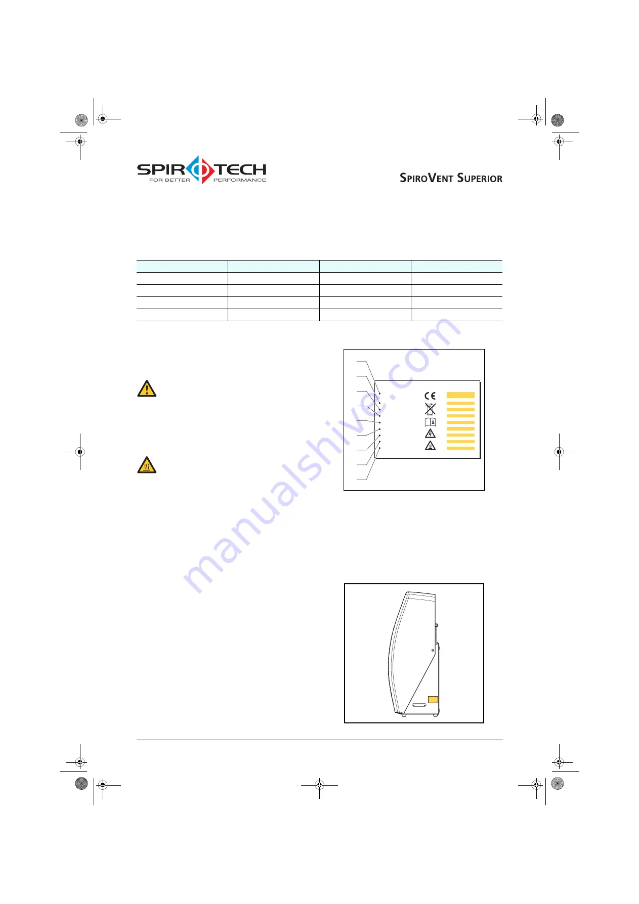 Spirotech SpiroVent Superior S6A Manual Download Page 26