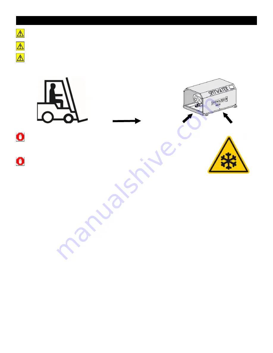 Spitwater HP18160E GT Operating And Maintenance Manual Download Page 10