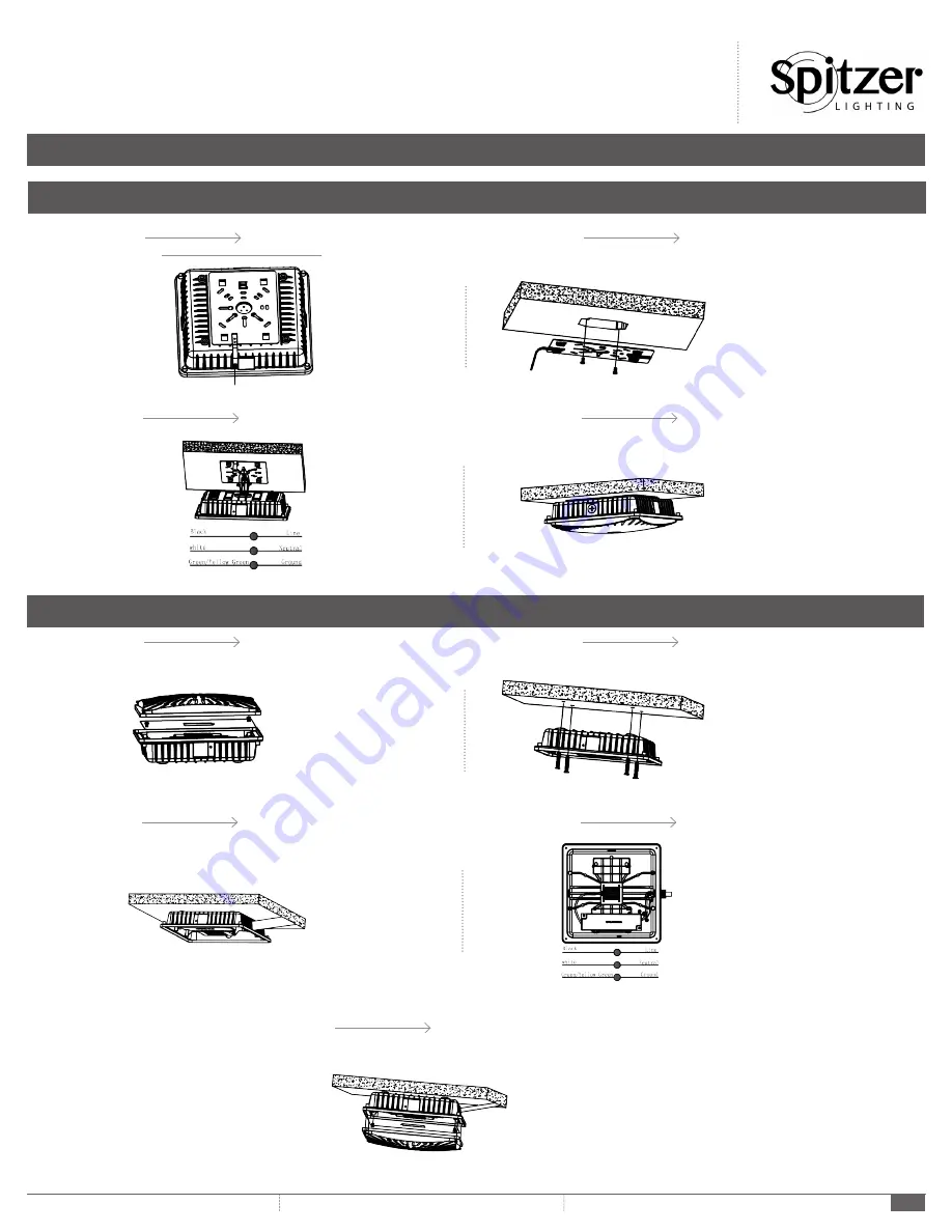 Spitzer LIGHTING CANOPY Series Скачать руководство пользователя страница 2