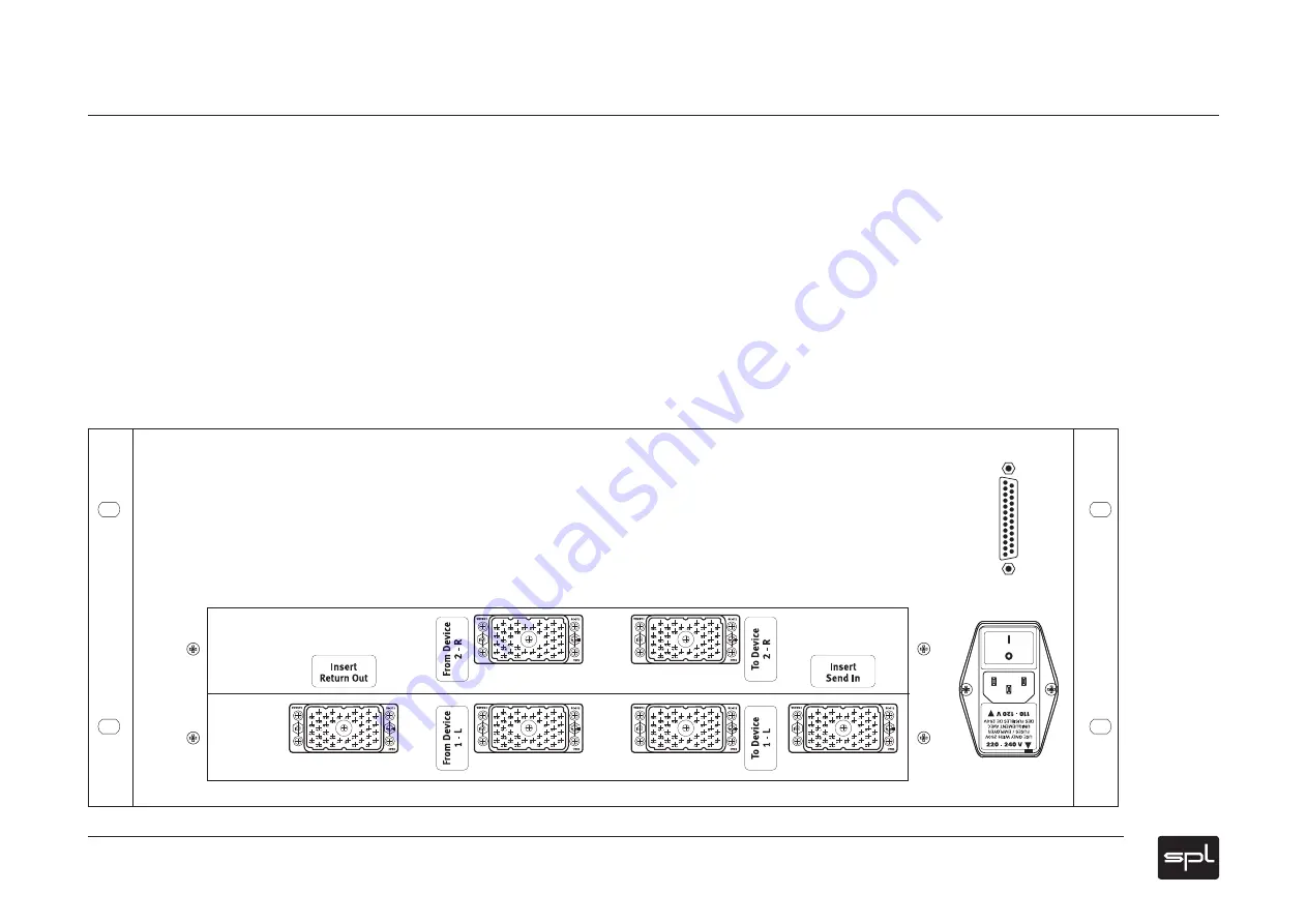 SPL MasterBay 2268 Manual Download Page 5