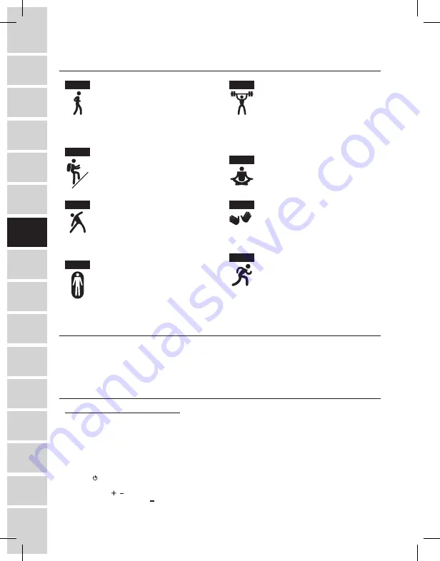 SPORT ELEC BODY BEAUTIFUL User Manual Download Page 48