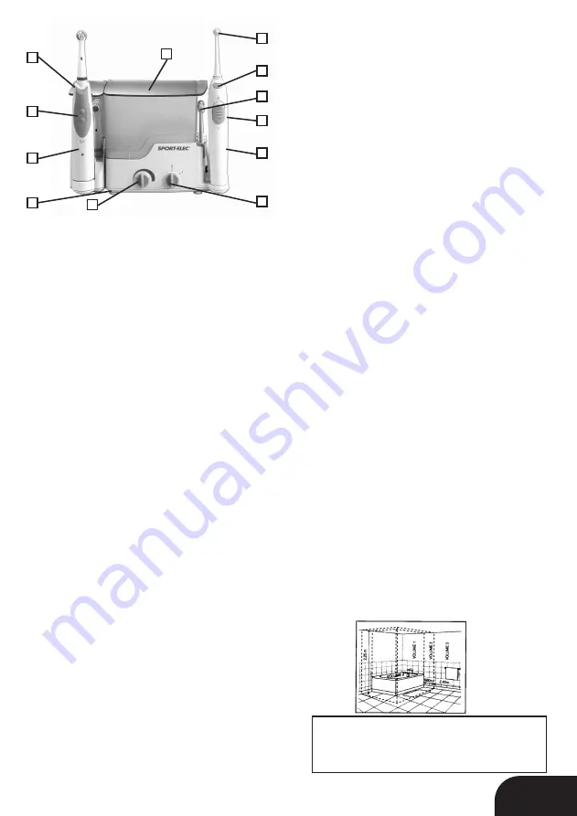 SPORT ELEC JP38 COMBI Скачать руководство пользователя страница 10