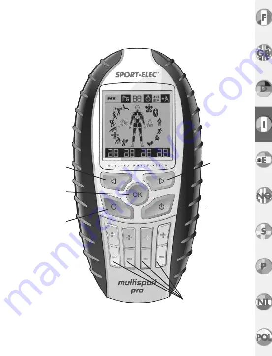 SPORT ELEC Multisport Pro Instruction Manual Download Page 33