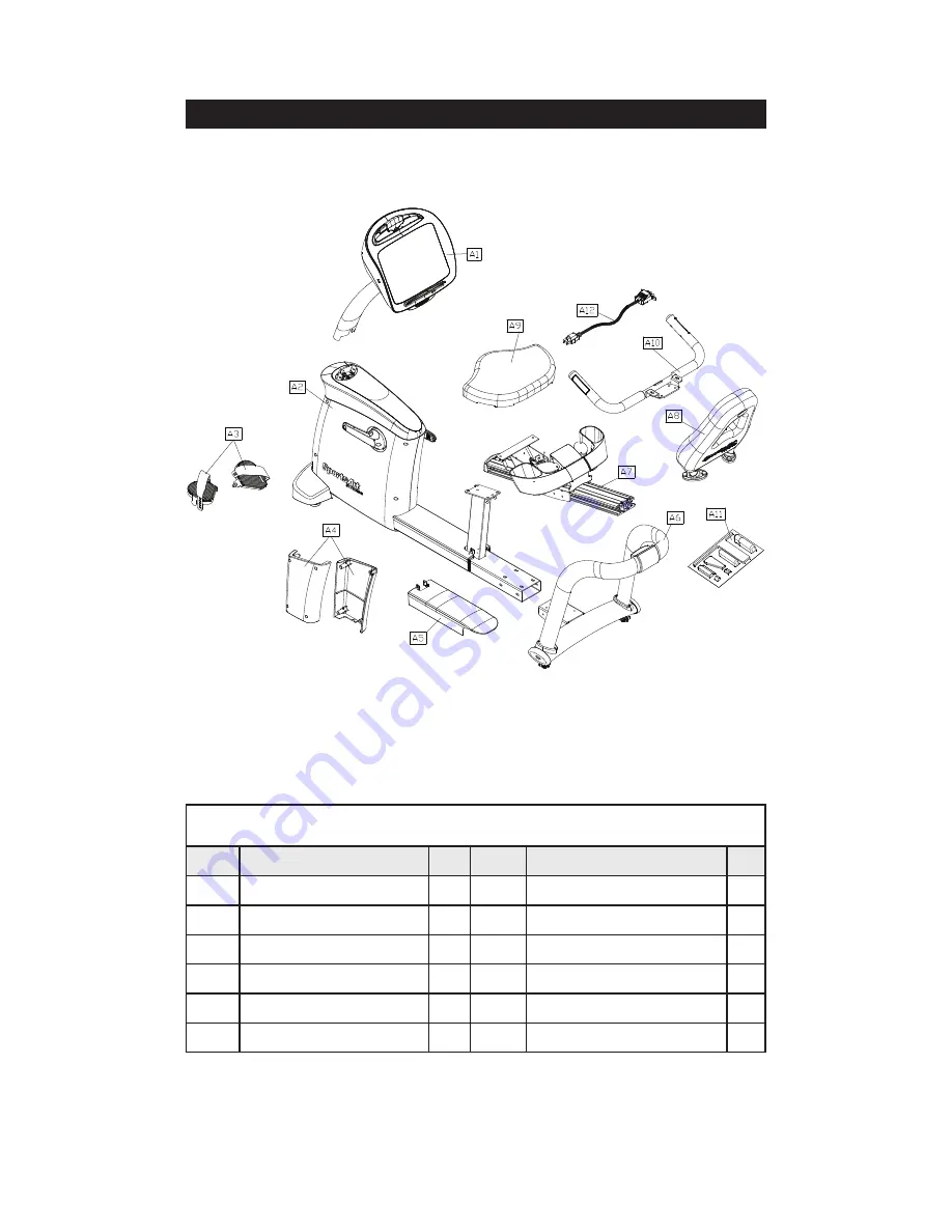 sportArt G575R Owner'S Manual Download Page 7