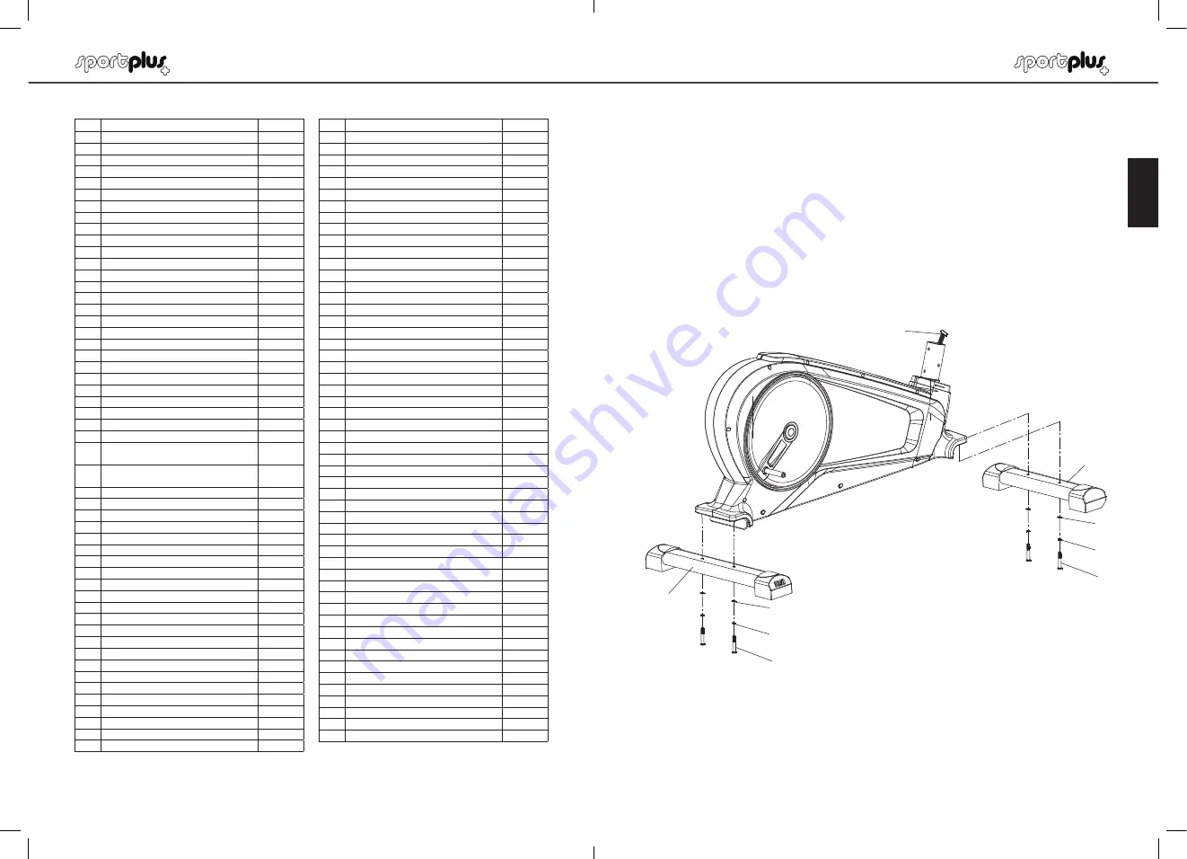 Sportplus SP-ET-9800-iE User Manual Download Page 16