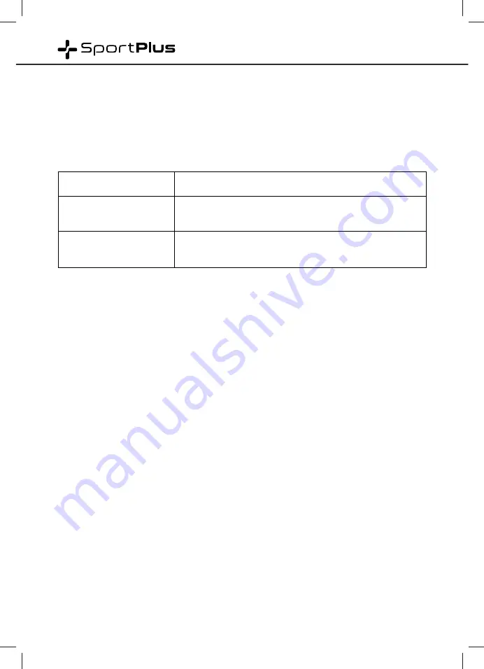 Sportplus SP-HT-0001-iE User Manual Download Page 86