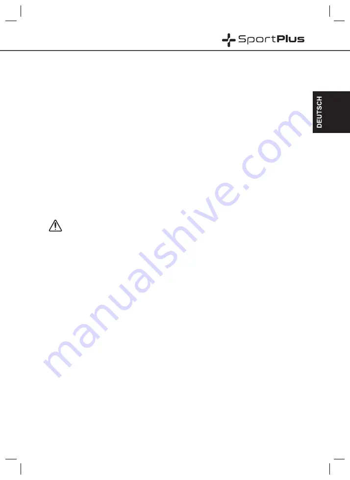 Sportplus SP-HT-9800-iE User Manual Download Page 21