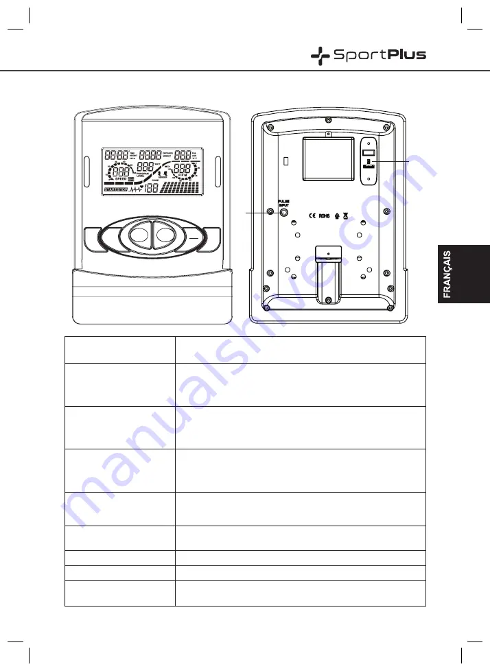 Sportplus SP-HT-9800-iE User Manual Download Page 61