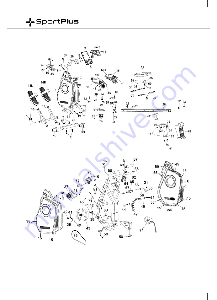 Sportplus SP-MR-030-R-iE User Manual Download Page 83