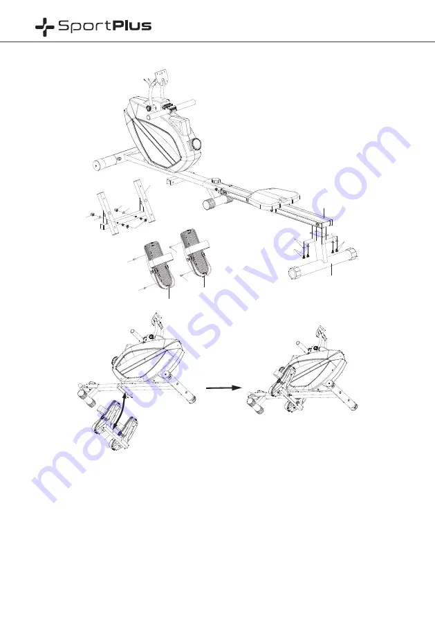 Sportplus SP-MR-1200-B-iE Скачать руководство пользователя страница 92