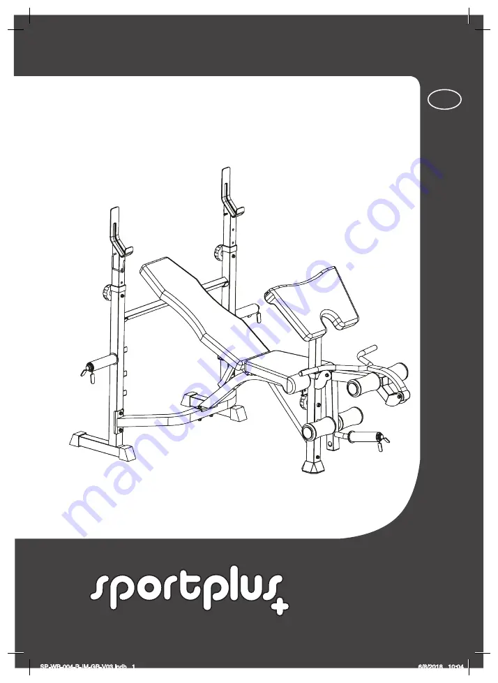 Sportplus SP-WB-004-B User Manual Download Page 1