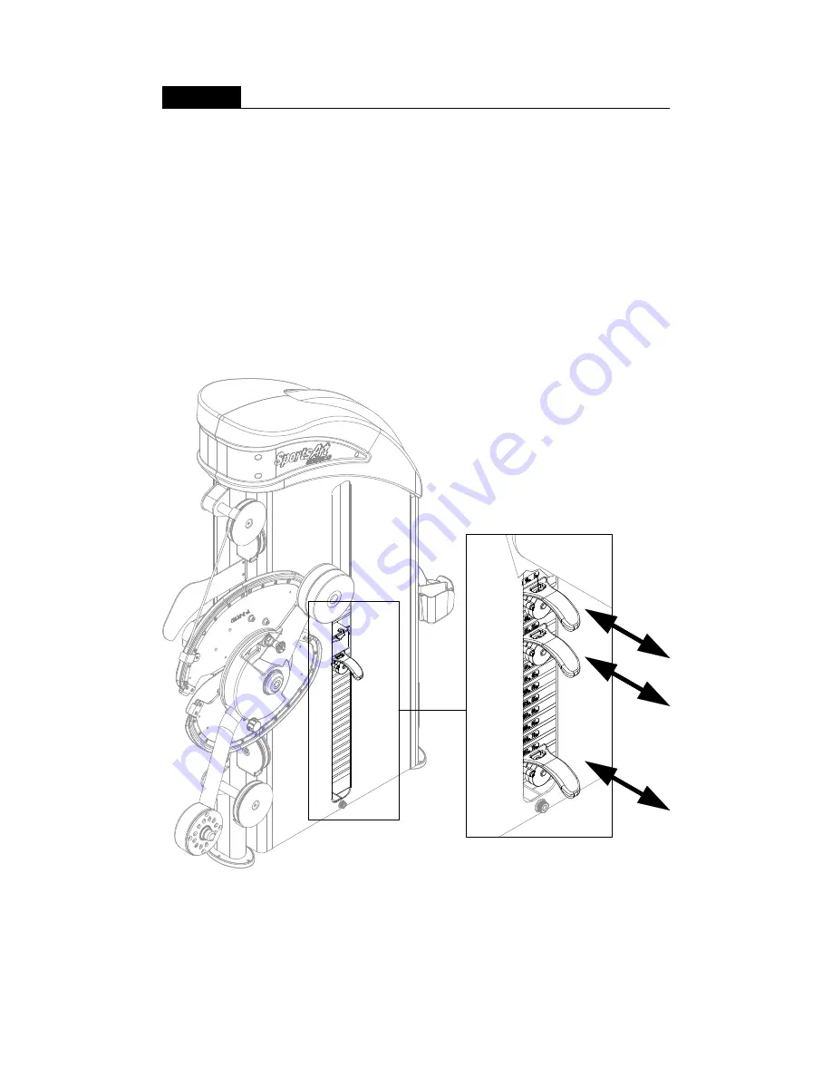 SPORTS ART DF-206 Owner'S Manual Download Page 42