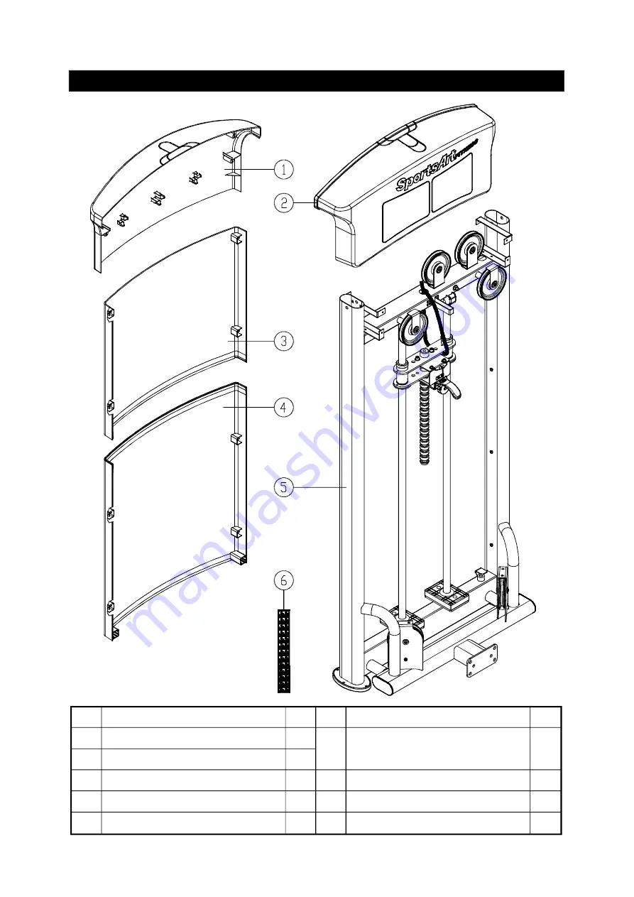 SportsArt Fitness DF-102 Скачать руководство пользователя страница 4