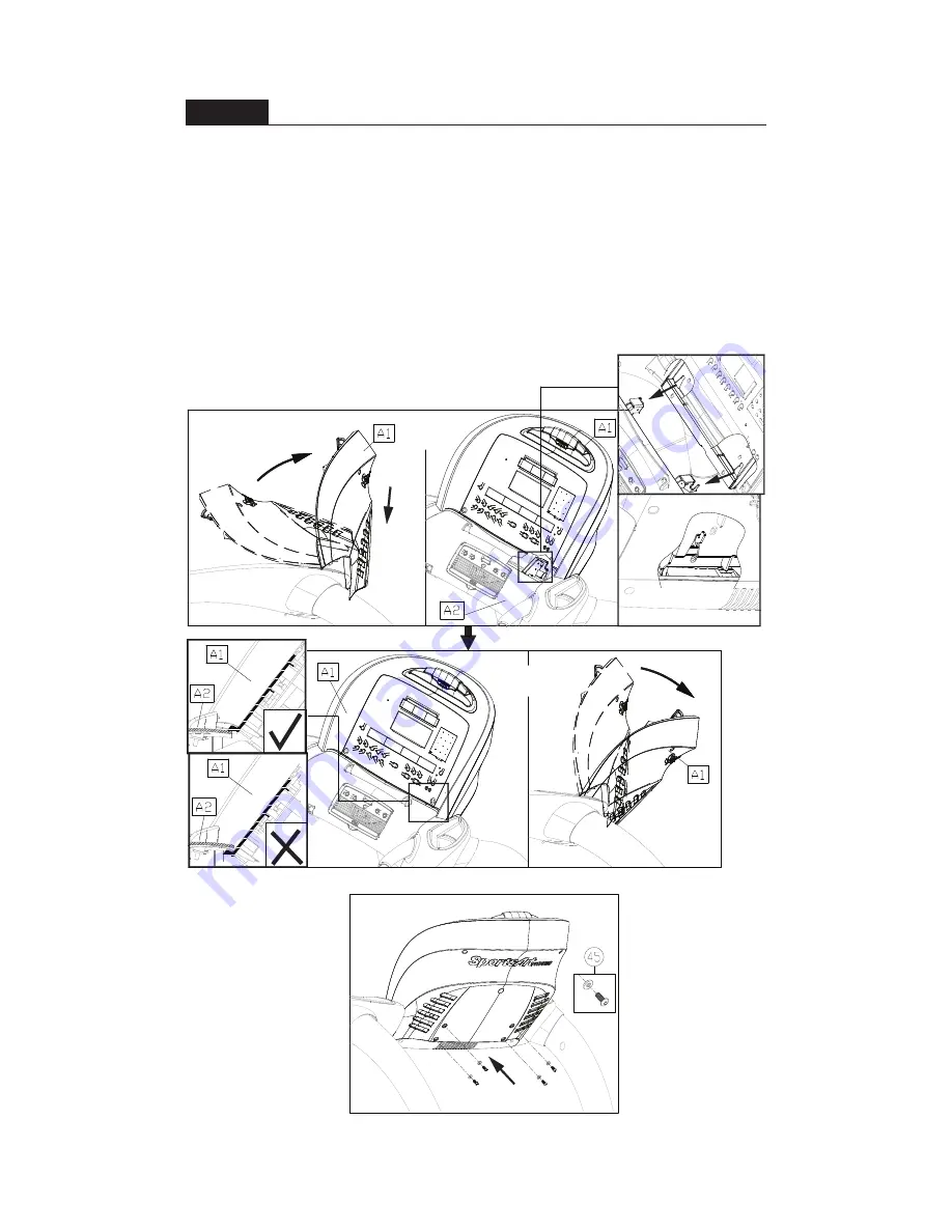 SportsArt Fitness T675 User Manual Download Page 23