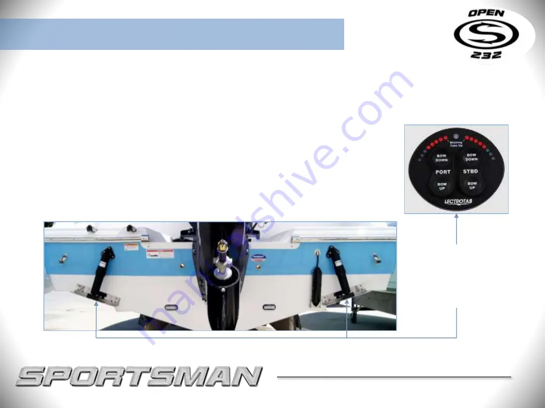 Sportsman OPEN 232 Owner'S Manual And Quick Reference Manual Download Page 26