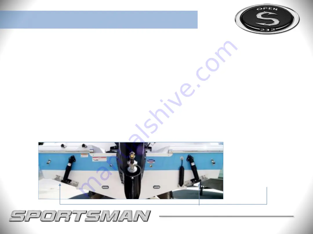 Sportsman OPEN 232 Owner'S Manual And Quick Reference Manual Download Page 27