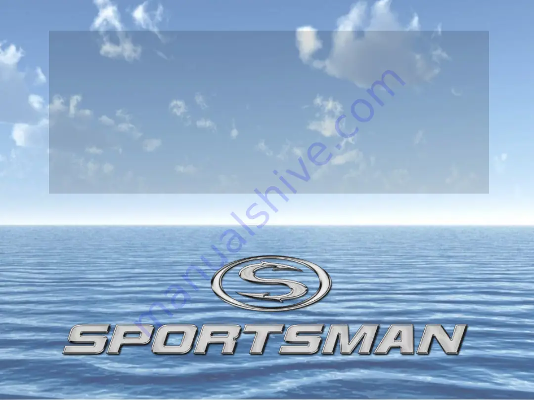 Sportsman Tournament 214 SBX Owner'S Manual And Quick Reference Manual Download Page 38