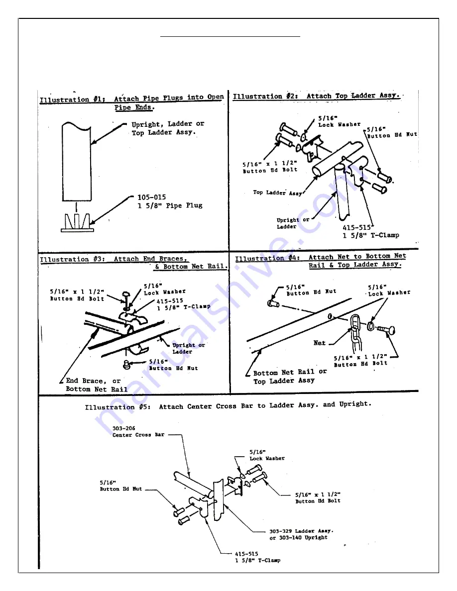 SportsPlay Equipment 302-135 Instruction Manual Download Page 5