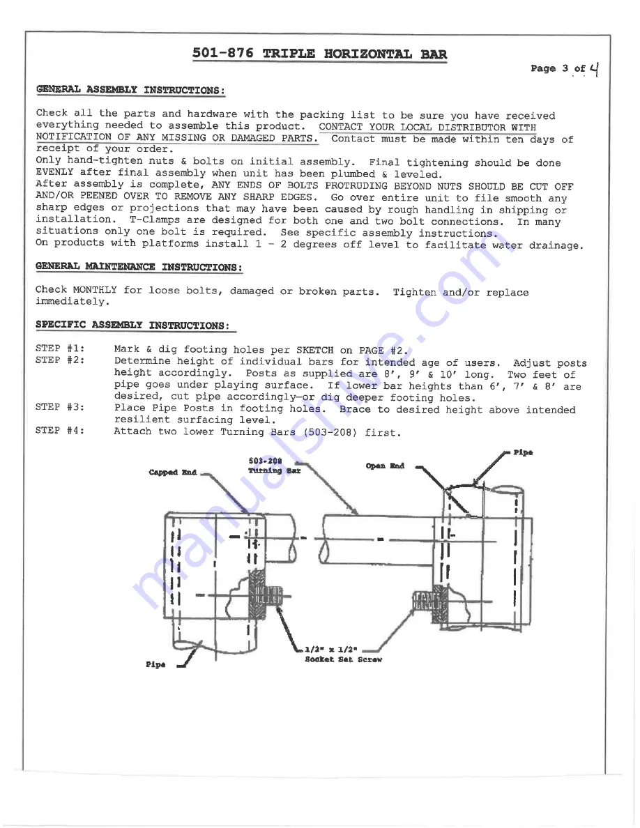 SportsPlay Equipment 511-108 Скачать руководство пользователя страница 16