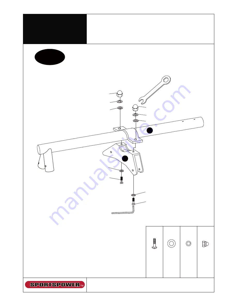 SPORTSPOWER 4XMNK Assembly Instruction Manual Download Page 10