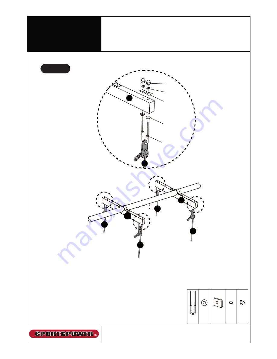 SPORTSPOWER 6VKYY Assembly Instruction Manual Download Page 14