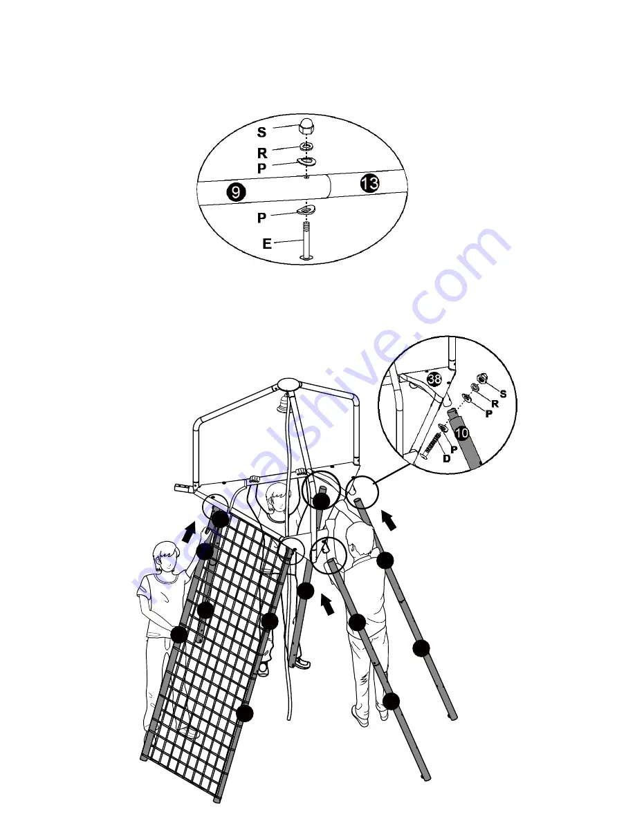 SPORTSPOWER Bell Peak MSC-5091 Assembly, Installation, Care,  Maintenance And User Instructions Download Page 17