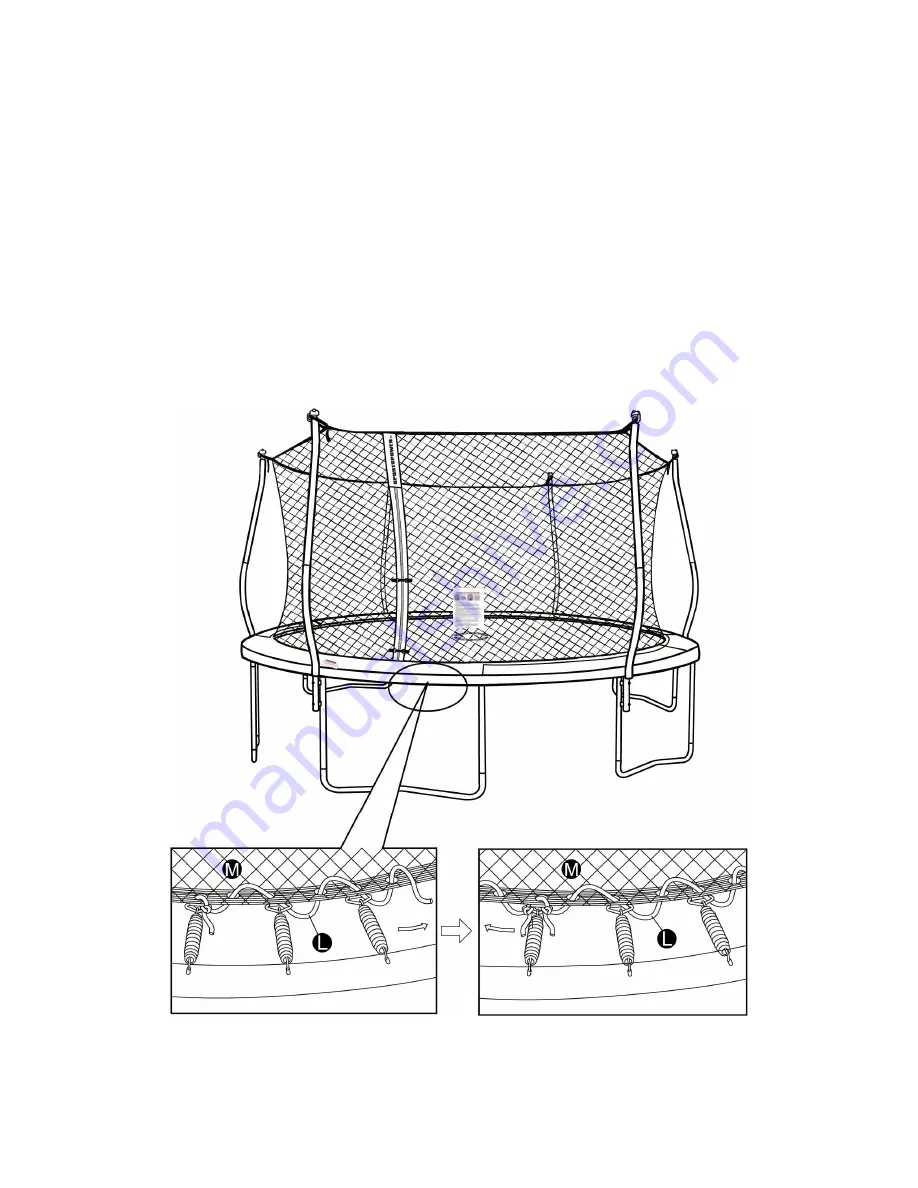 SPORTSPOWER BouncePro TR-0123BGA-168 Скачать руководство пользователя страница 28