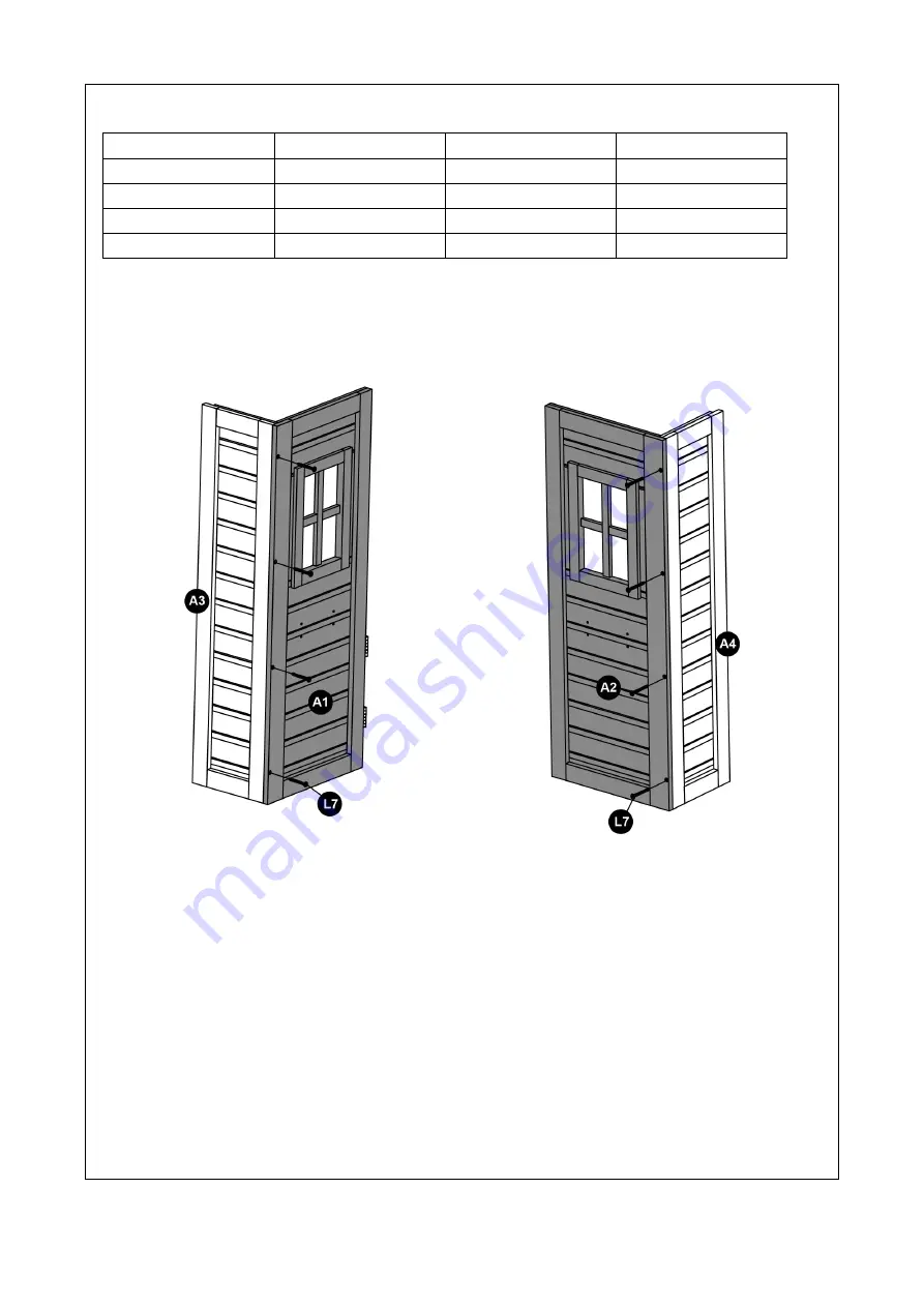 SPORTSPOWER Sunny Cottage Wooden Playhouse Owner'S Manual Download Page 11