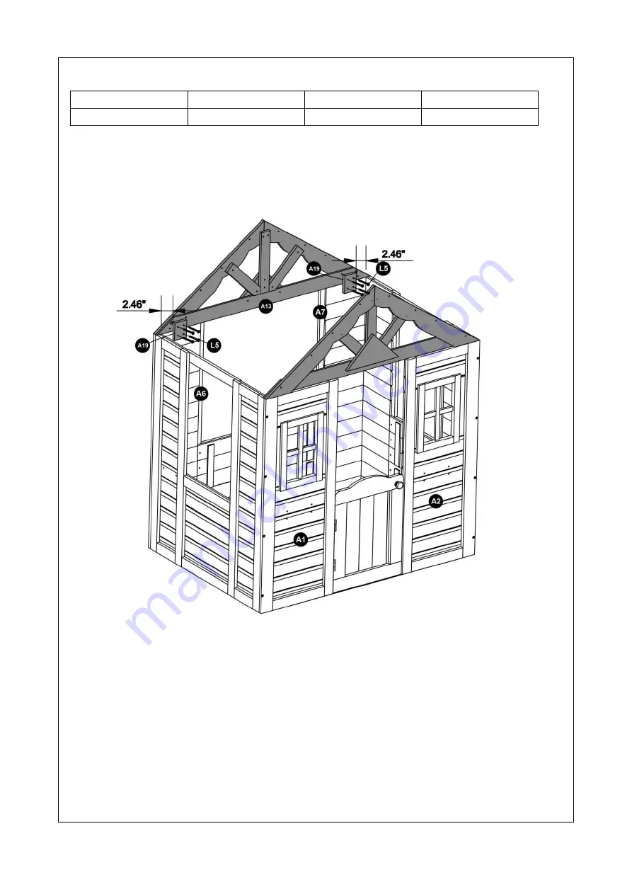 SPORTSPOWER Sunny Cottage Wooden Playhouse Owner'S Manual Download Page 18