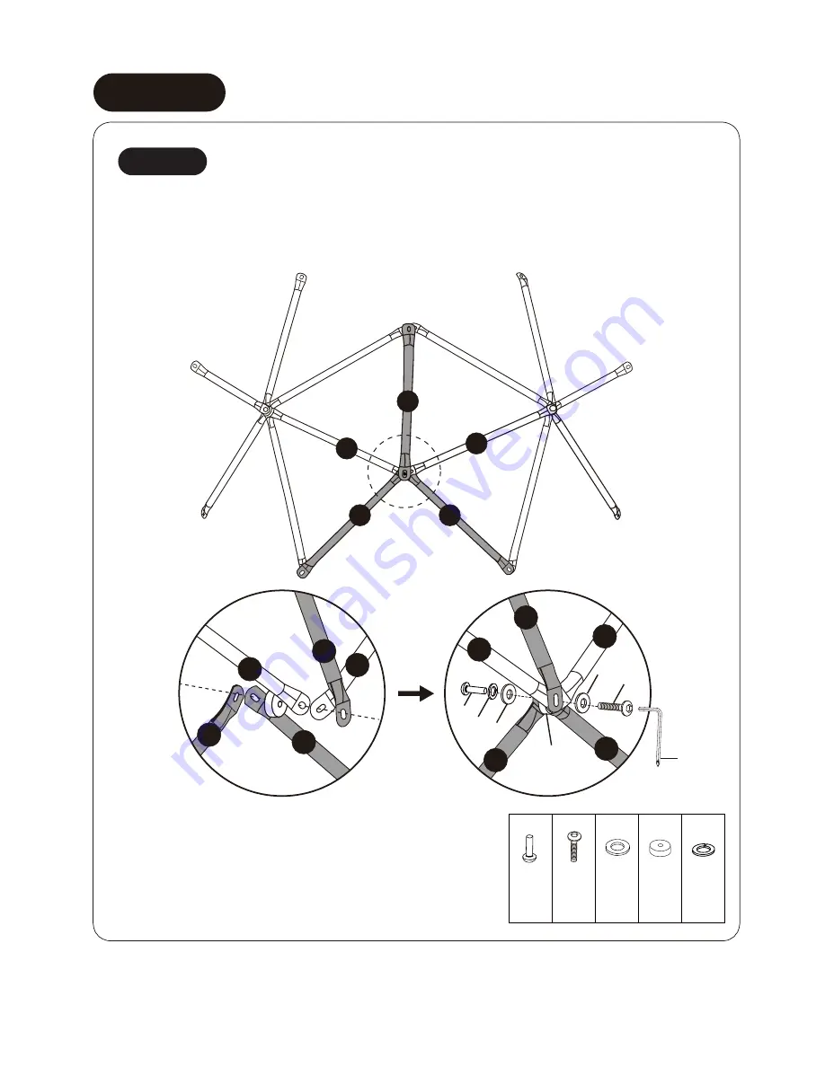 SPORTSPOWER SW-076C Assembly Manual Download Page 6