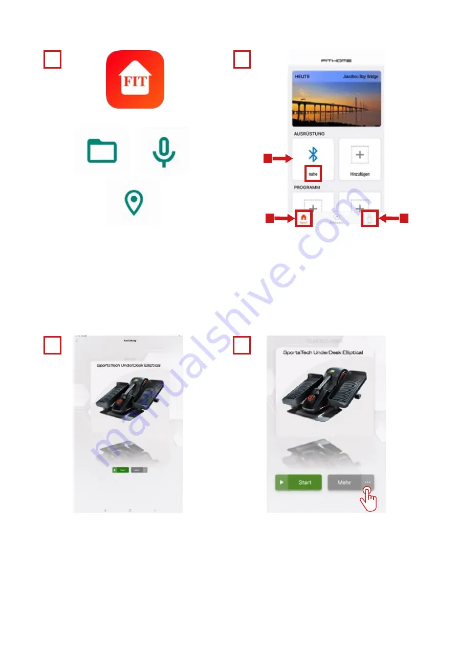 SPORTSTECH DFX70 User Manual Download Page 94