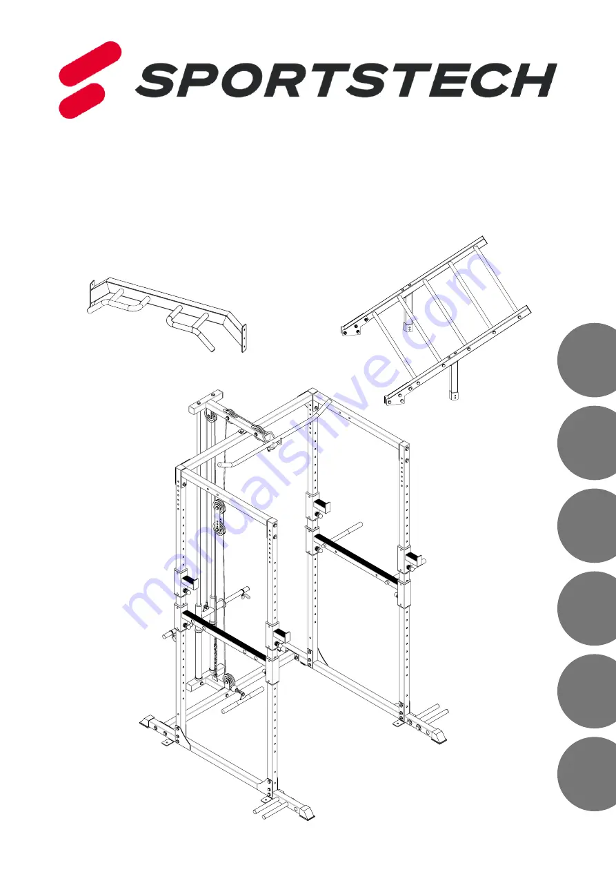 SPORTSTECH FPR300 Manual Download Page 1