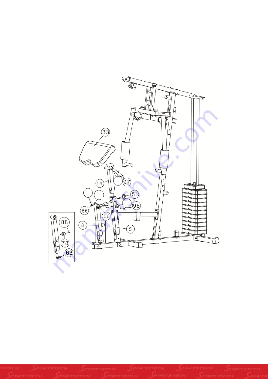 SPORTSTECH HGX100 User Manual Download Page 23