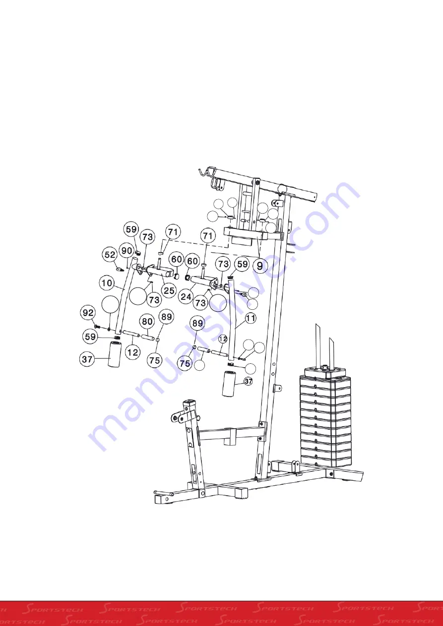 SPORTSTECH HGX100 User Manual Download Page 92