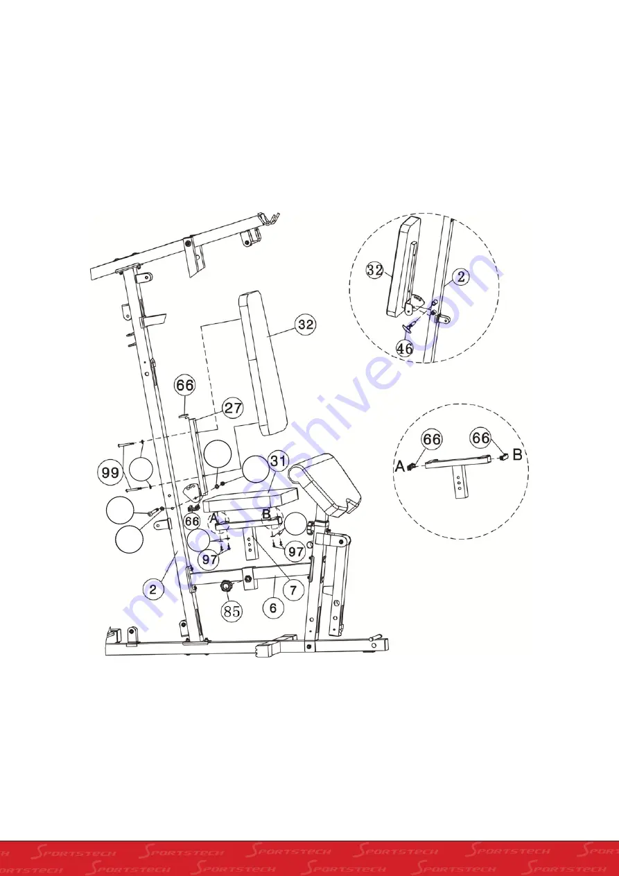 SPORTSTECH HGX100 User Manual Download Page 94