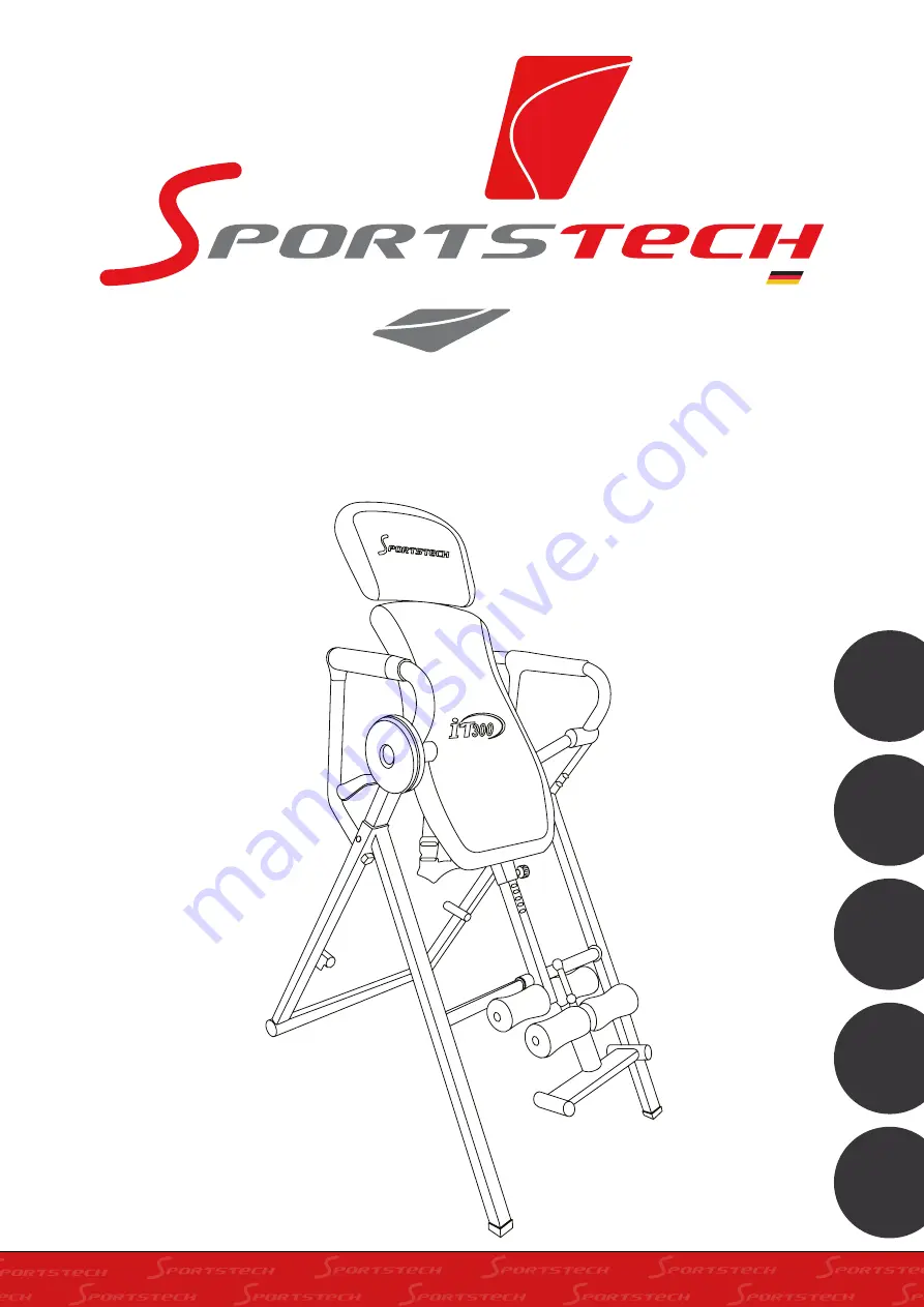 SPORTSTECH IT300 User Manual Download Page 1