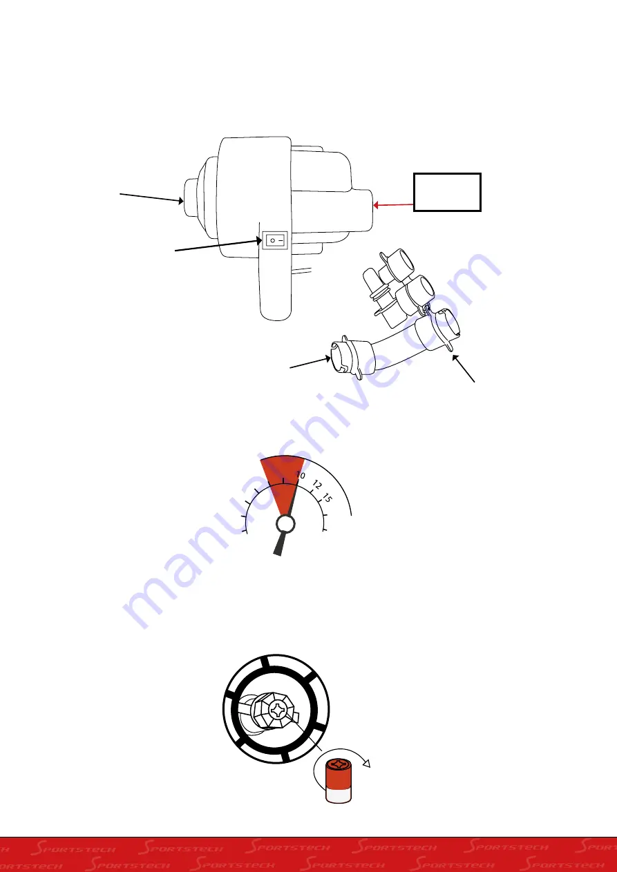 SPORTSTECH TM400/3m Скачать руководство пользователя страница 10