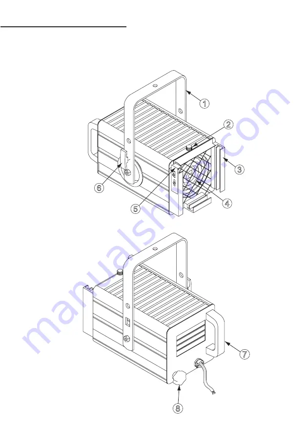 Spotlight combi Architectural COM 150 MC F Quick Start Manual Download Page 4