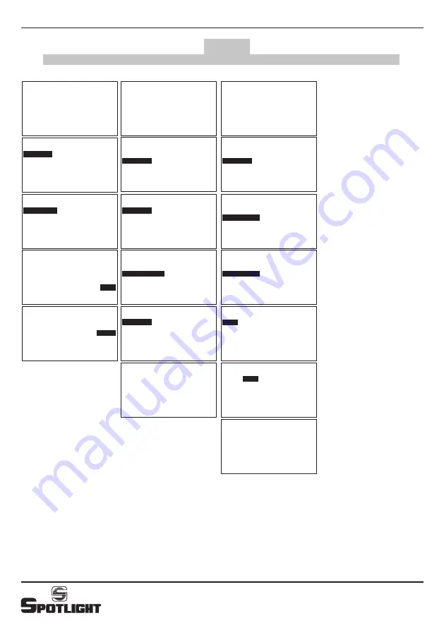 Spotlight FN LED 250 TW DMX User Manual Download Page 16