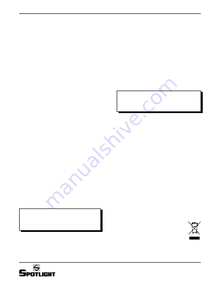 Spotlight FresneLED 200 DMX User Manual Download Page 4