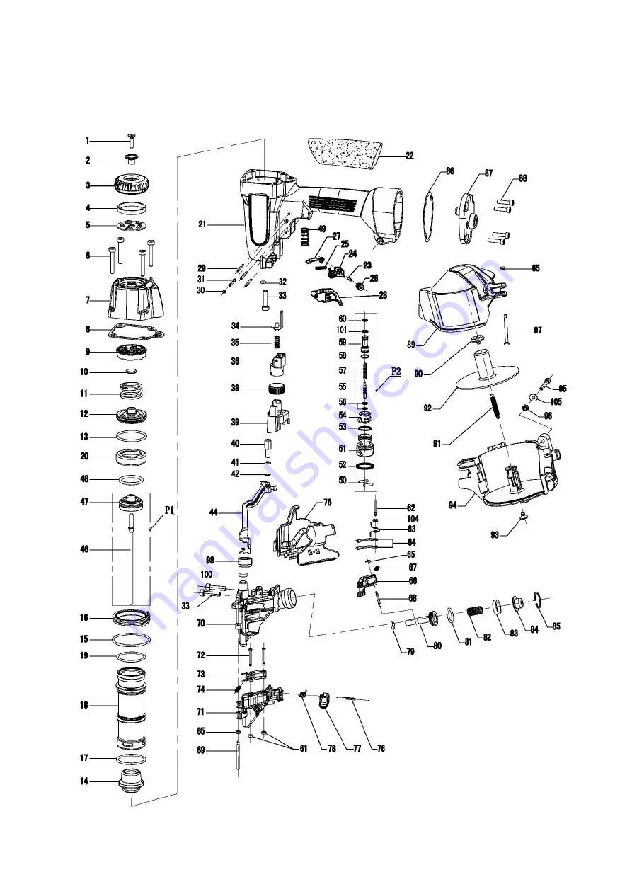 Spotnails SFN19 Operating Manual Download Page 13